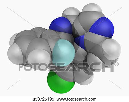 Midazolam drug molecule View Large Illustration Stock Illustration - Midazolam drug molecule. Fotosearch