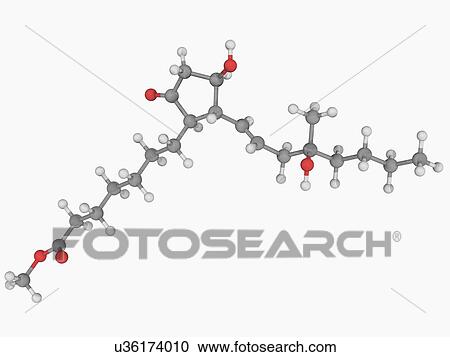 Misoprostol drug molecule View Large Illustration Clipart - Misoprostol drug molecule. Fotosearch