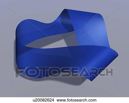 Stock Illustration - Mobius strip, artwork. Fotosearch