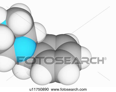 Clipart - Molecular model. Fotosearch