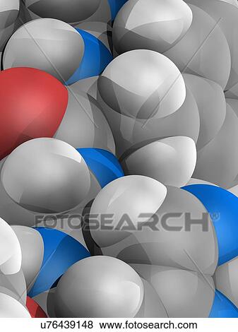 Molecular model View Large Illustration Stock Illustration - Molecular model. Fotosearch
