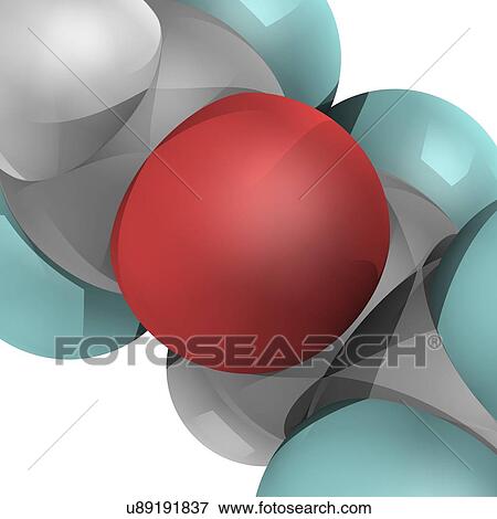 Stock Illustration - Molecular model. Fotosearch