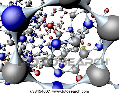 Molecule, artwork View Large Illustration Stock Illustration - Molecule, artwork. Fotosearch