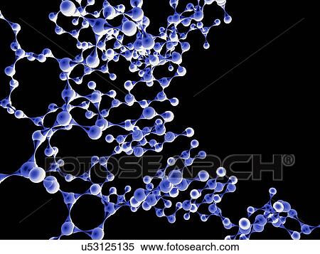 Molecule, artwork View Large Illustration Stock Illustration - Molecule, artwork. Fotosearch