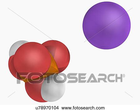 Monosodium phosphate molecule View Large Illustration Stock Illustration - Monosodium phosphate molecule. Fotosearch