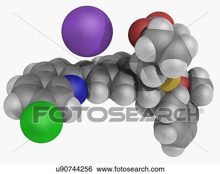 Montelukast sodium drug molecule View Large Illustration Stock Illustration - Montelukast sodium drug molecule. Fotosearch