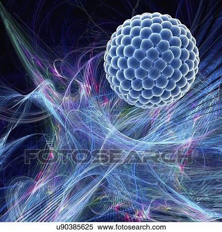 Nanoparticle, artwork View Large Illustration Stock Illustration - Nanoparticle, artwork. Fotosearch