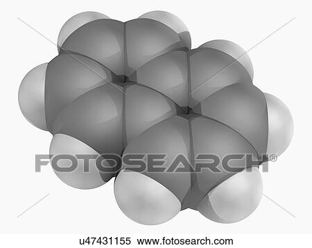 Naphtalene molecule View Large Illustration Stock Illustration - Naphtalene molecule. Fotosearch