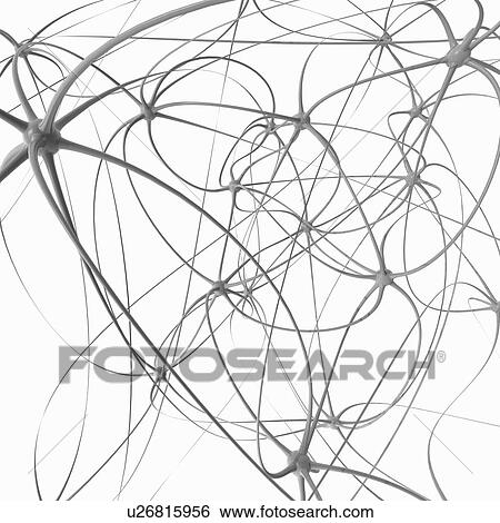 Neural network, conceptual artwork View Large Illustration Stock Illustration - Neural network, conceptual artwork. Fotosearch