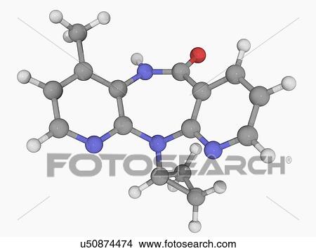 Nevirapine drug molecule View Large Illustration Stock Illustration - Nevirapine drug molecule. Fotosearch