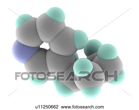 Nicotine molecule View Large Illustration Drawing - Nicotine molecule. Fotosearch