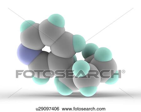 Nicotine molecule View Large Illustration Stock Illustration - Nicotine molecule. Fotosearch