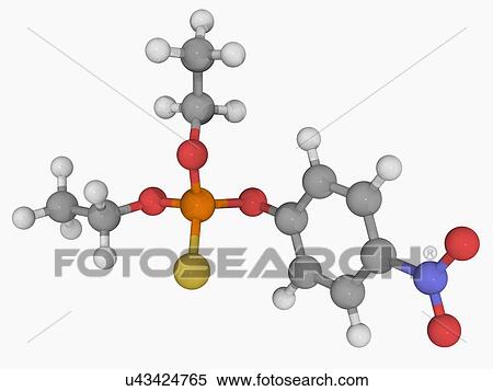 Parathion insecticide molecule View Large Illustration Stock Illustration - Parathion insecticide molecule. Fotosearch