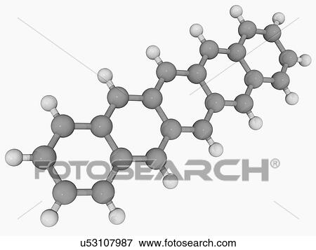 Pentacene molecule View Large Illustration Stock Illustration - Pentacene molecule. Fotosearch