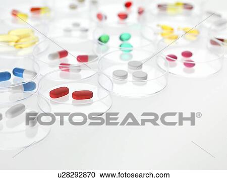 Clipart - Pharmaceutical research, conceptual image. Fotosearch