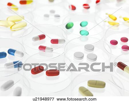 Pharmaceutical research, conceptual image View Large Illustration Stock Illustration - Pharmaceutical research, conceptual image. Fotosearch