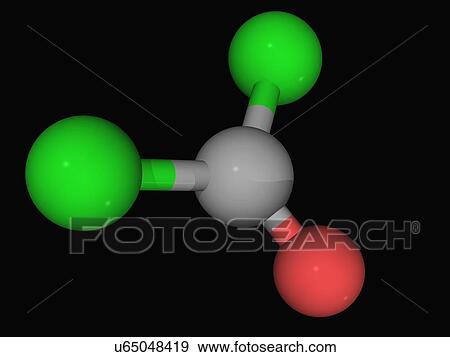 Phosgene molecule View Large Illustration Stock Illustration - Phosgene molecule. Fotosearch