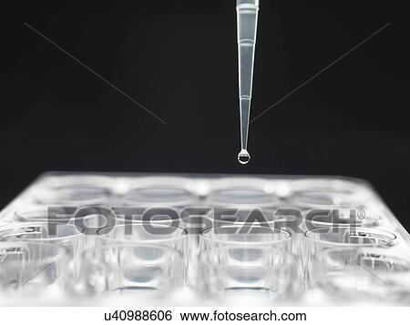 Stock Illustration - Pipetting. Fotosearch