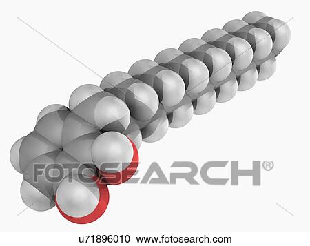 Poison ivy poison molecule View Large Illustration Clipart - Poison ivy poison molecule. Fotosearch