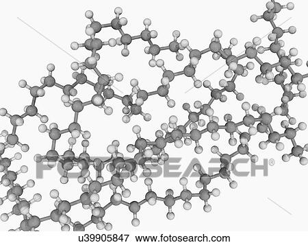 Polyethylene molecule View Large Illustration Stock Illustration - Polyethylene molecule. Fotosearch