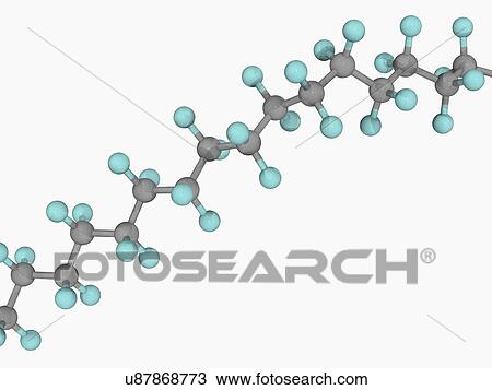 Polytetrafluoroethylene PTFE molecule View Large Illustration Drawing - Polytetrafluoroethylene PTFE molecule. Fotosearch