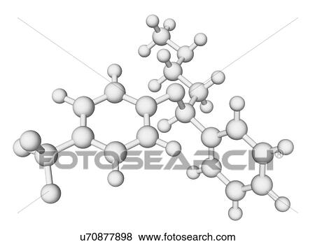 Prozac antidepressant molecule View Large Illustration Stock Illustration - Prozac antidepressant molecule. Fotosearch