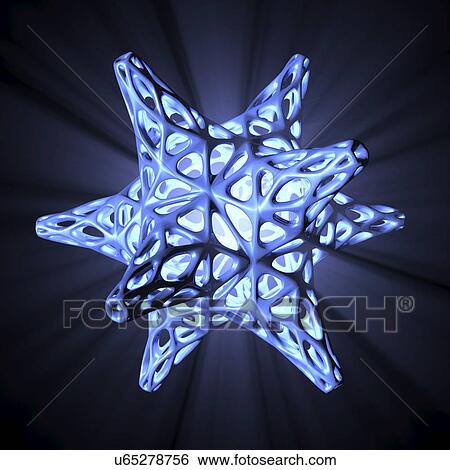 Radiolarian skeleton, artwork View Large Illustration Stock Illustration - Radiolarian skeleton, artwork. Fotosearch