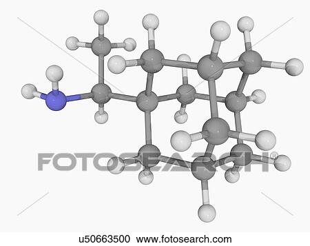 Rimantadine drug molecule View Large Illustration Clipart - Rimantadine drug molecule. Fotosearch