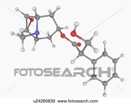 Scopolamine drug molecule View Large Illustration Stock Illustration - Scopolamine drug molecule. Fotosearch