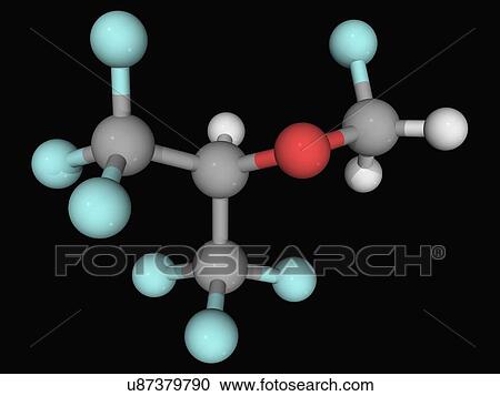 Sevoflurane drug molecule View Large Illustration Clipart - Sevoflurane drug molecule. Fotosearch