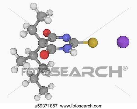 Sodium thiopental drug molecule View Large Illustration Stock Illustration - Sodium thiopental drug molecule. Fotosearch