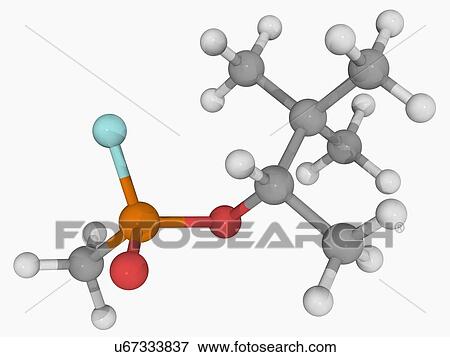 Soman molecule View Large Illustration Stock Illustration - Soman molecule. Fotosearch