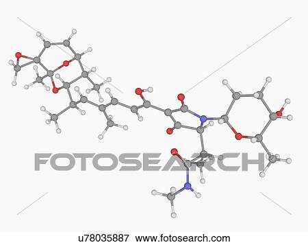 Streptolydigin drug molecule View Large Illustration Stock Illustration - Streptolydigin drug molecule. Fotosearch