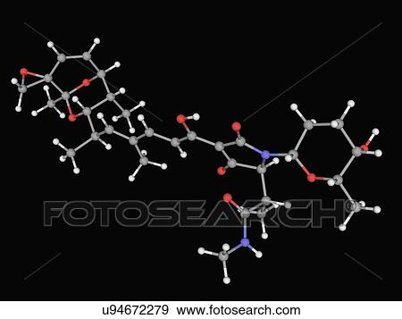 Streptolydigin drug molecule View Large Illustration Stock Illustration - Streptolydigin drug molecule. Fotosearch