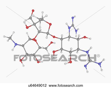 Streptomycin drug molecule View Large Illustration Drawing - Streptomycin drug molecule. Fotosearch