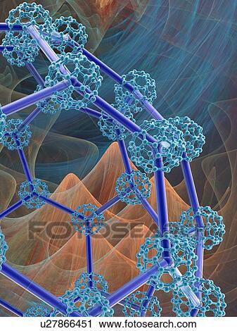 Super buckyball molecule, artwork View Large Illustration Clip Art - Super buckyball molecule, artwork. Fotosearch