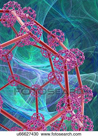 Super buckyball molecule, artwork View Large Illustration Clipart - Super buckyball molecule, artwork. Fotosearch
