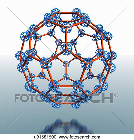 Super buckyball molecule, artwork View Large Illustration Clipart - Super buckyball molecule, artwork. Fotosearch