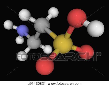 Taurine molecule View Large Illustration Clip Art - Taurine molecule. Fotosearch