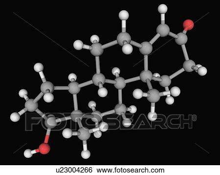 Testosterone hormone molecule View Large Illustration Stock Illustration - Testosterone hormone molecule. Fotosearch