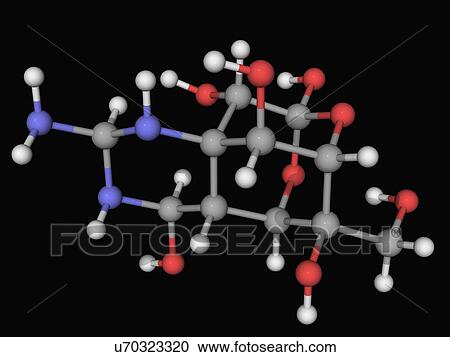 Tetrodotoxin TTX neurotoxin molecule View Large Illustration Clipart - Tetrodotoxin TTX neurotoxin molecule. Fotosearch