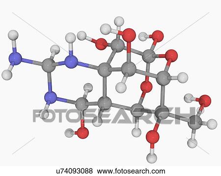 Tetrodotoxin TTX neurotoxin molecule View Large Illustration Stock Illustration - Tetrodotoxin TTX neurotoxin molecule. Fotosearch