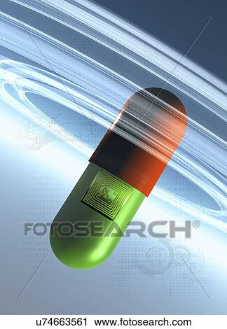 Tracking medication, conceptual artwork View Large Illustration Clip Art - Tracking medication, conceptual artwork. Fotosearch