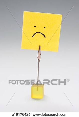 Stock Illustration - Unhappiness, conceptual image. Fotosearch