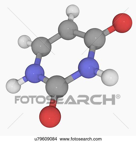 Uracil molecule View Large Illustration Stock Illustration - Uracil molecule. Fotosearch