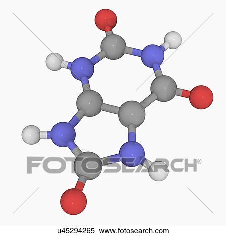 Uric acid molecule View Large Illustration Stock Illustration - Uric acid molecule. Fotosearch