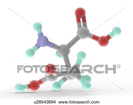 Valine molecule View Large Illustration Stock Illustration - Valine molecule. Fotosearch
