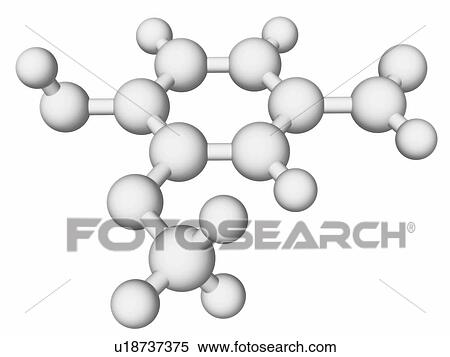 Stock Illustration - Vanillin molecule. Fotosearch