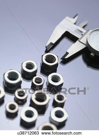 Drawing - Vernier calipers. Fotosearch