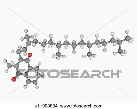 Stock Illustration - Vitamin K1 molecule. Fotosearch